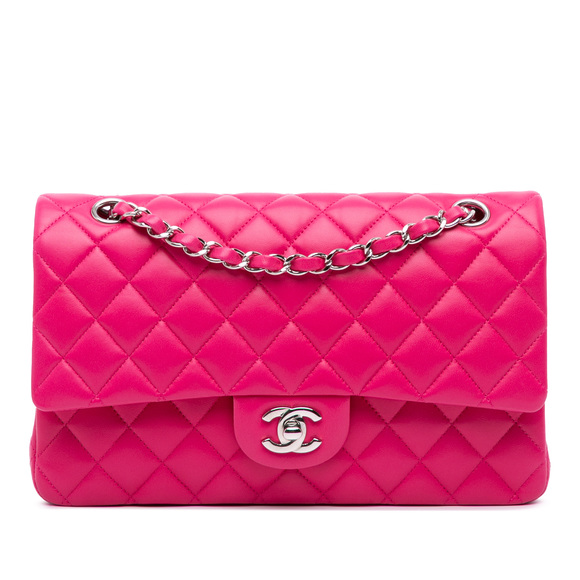 Pre-Loved Chanel Medium Classic Lambskin Double Flap - Picture 1 of 11